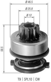 Стартер MAGNETI MARELLI AMB0259