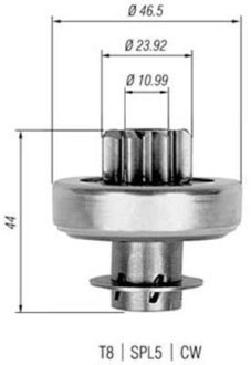 Бендикс стартера MAGNETI MARELLI AMB0272