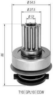 Стартер MAGNETI MARELLI AMB0274