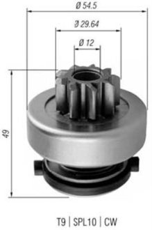 Стартер MAGNETI MARELLI AMB0354