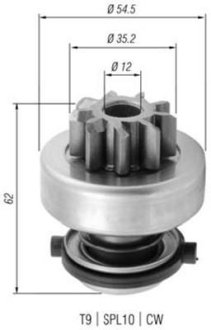 Стартер MAGNETI MARELLI AMB0375