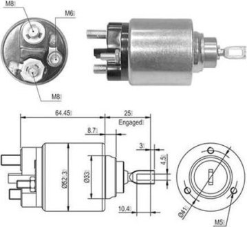 Стартер MAGNETI MARELLI AME0010