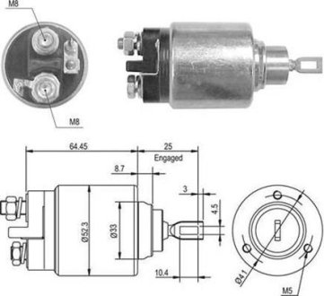 Стартер MAGNETI MARELLI AME0011