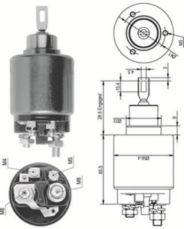 Стартер MAGNETI MARELLI AME0124