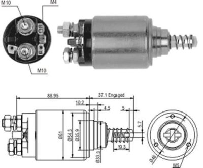 Стартер MAGNETI MARELLI AME0187