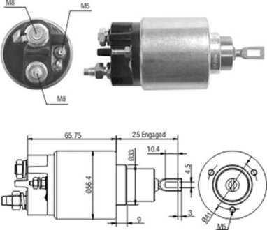 Стартер MAGNETI MARELLI AME0208