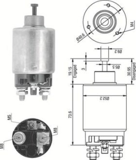 Стартер MAGNETI MARELLI AME0316