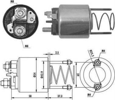 Стартер MAGNETI MARELLI AME0382