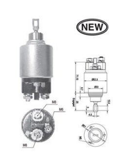 Стартер MAGNETI MARELLI AME0543 (фото 1)