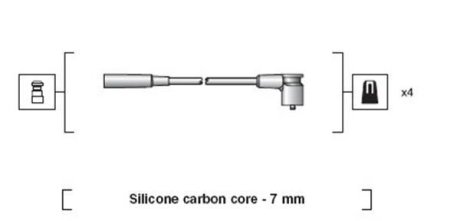 Провод зажигания MAGNETI MARELLI MSK1246