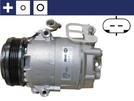 Компресор кондицiонера MAHLE / KNECHT ACP 45 000S