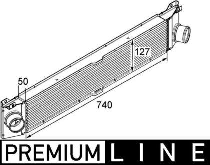 Інтеркулер MAHLE / KNECHT CI 157 000P