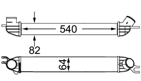 Інтеркулер MAHLE / KNECHT CI 188 000S