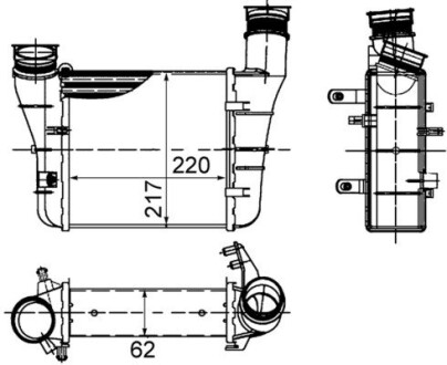 Інтеркулер MAHLE / KNECHT CI 426 000S