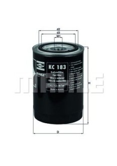 Топливный фильтр MAHLE / KNECHT KC 183