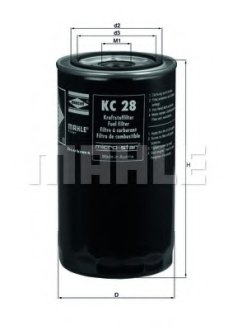 Паливний фільтр MAHLE / KNECHT KC28