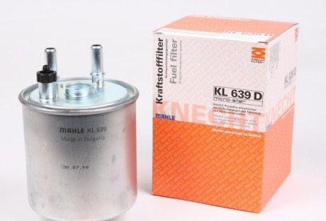 Фильтр топливный MAHLE / KNECHT KL 639D (фото 1)