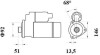 Стартер MAHLE / KNECHT MS 761 (фото 2)