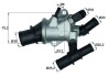 Термостат MAHLE / KNECHT TI 162 88 (фото 1)