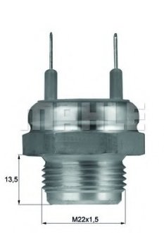 Термовыключатель, вентилятор радиатора MAHLE / KNECHT TSW 1 (фото 1)