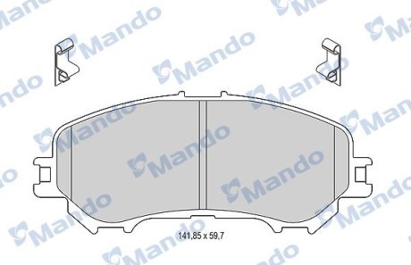 Колодки гальмівні дискові передні MANDO MBF015287