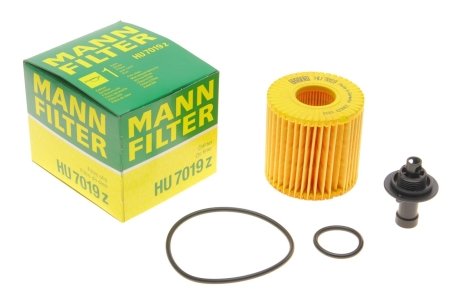 Фільтр оливи MANN HU 7019 Z (фото 1)