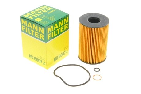 Фільтр оливи MANN HU 8007 Z (фото 1)
