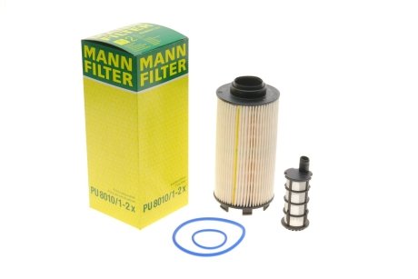 Фільтр паливний (к-кт) MANN PU 8010/1-2 X (фото 1)