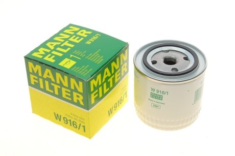 Фільтр оливи MANN W 916/1