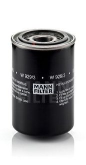 Фільтр оливи MANN W 929/3