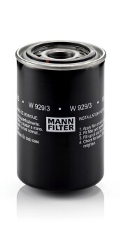 Фільтр оливи MANN W 929/3