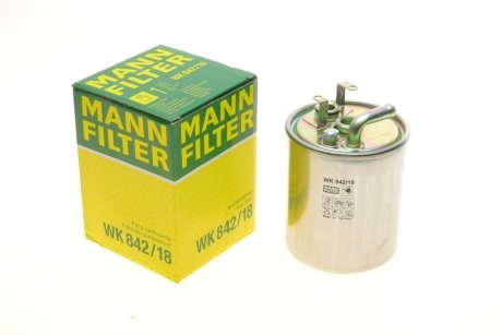 Фильтр топливный MANN WK842/18 (фото 1)