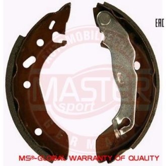 Тормозные колодки задние 180x32 Ford Fiesta 1.25i/1.3i/1.4i 96-; Ka 1.3i 96- MASTER SPORT 03013703372-SET-MS (фото 1)