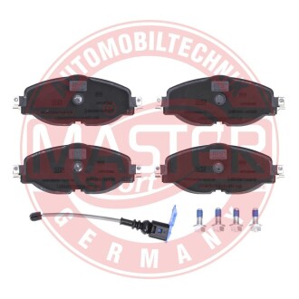 Колодки гальмівні передні Audi A3/Q2/Q3/Seat/Skoda Octavia/Kodiaq/VW Golf/Passat MASTER SPORT 13046027852N-SET-MS