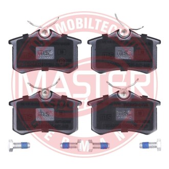 Тормозные колодки задние (17.2mm) VWGolf/Vento1,8/2,0GTi;2,8VR6 8/92-;Peugeot405 MASTER SPORT 13046028192N-SET-MS