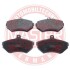 Тормозные колодки передние (19.4mm) Audi A4, VW Passat 1.6/1.8-20V/1.9TDI 97- MASTER SPORT 13046028222N-SET-MS (фото 1)