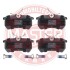 Тормозные колодки задние (14.5mm) Ford Focus 98- (Lucas) MASTER SPORT 13046028352N-SET-MS (фото 1)