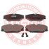 Тормозные колодки передние (17.3mm) Renault Megane,Scenic,Clio MASTER SPORT 13046028612N-SET-MS (фото 1)