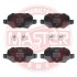 Тормозные колодки задние ALFA ROMEO ALFA 147, ALFA 156 LANCIA DEDRA, LYBRA MASTER SPORT 13046028672N-SET-MS (фото 2)