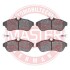 Тормозные колодки передние (19.3mm) Citroen C2/ C3 1.4HDI 02- MASTER SPORT 13046028812N-SET-MS (фото 2)