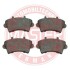 Тормозные колодки передние (17.80mm) Renault Master 99-,Opel Movano 98- MASTER SPORT 13046038002N-SET-MS (фото 1)