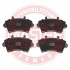 Тормозные колодки передние (17.80mm) Renault Master 99-,Opel Movano 98- MASTER SPORT 13046038002N-SET-MS (фото 2)