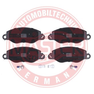 Тормозные колодки передние (18.4mm) Ford Transit 2.0 00- (Bosch) MASTER SPORT 13046039922N-SET-MS