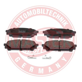 Тормозные колодки задние (14.0mm) Subaru Forester 2.0/2.5 2001- MASTER SPORT 13046056282N-SET-MS