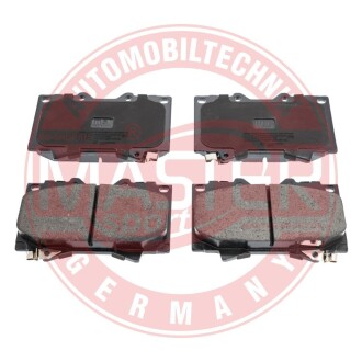 Тормозные колодки передние Toyota Land Cruiser 100 4.2TDI, 4.7 32V 98- MASTER SPORT 13046057462N-SET-MS