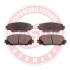 Тормозные колодки передние (18.2mm) Toyota Yaris 1.0/1.8 06- MASTER SPORT 13046057682N-SET-MS (фото 1)