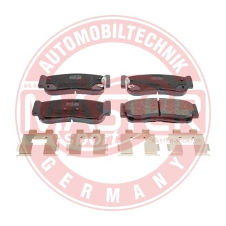 Тормозные колодки задние (15.6mm) Hyundai Santa Fe 06- MASTER SPORT 13046057822N-SET-MS