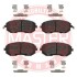 Тормозные колодки передние Subaru Legacy 04-,Forester 02-,Impreza 2008- MASTER SPORT 13046057872N-SET-MS (фото 1)