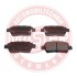 Тормозные колодки передние (16.5mm) Toyota Yaris 99- MASTER SPORT 13046058112N-SET-MS (фото 1)