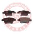 Тормозные колодки задние (16.6mm) Toyota Avensis 01- MASTER SPORT 13046058142N-SET-MS (фото 1)